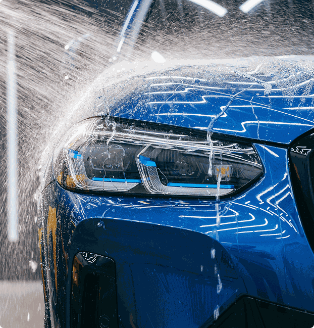 Clean and Shining Car Exterior Detail