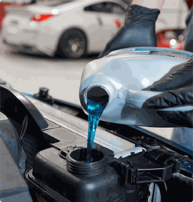 Engine Oil Fluid Change Maintenance